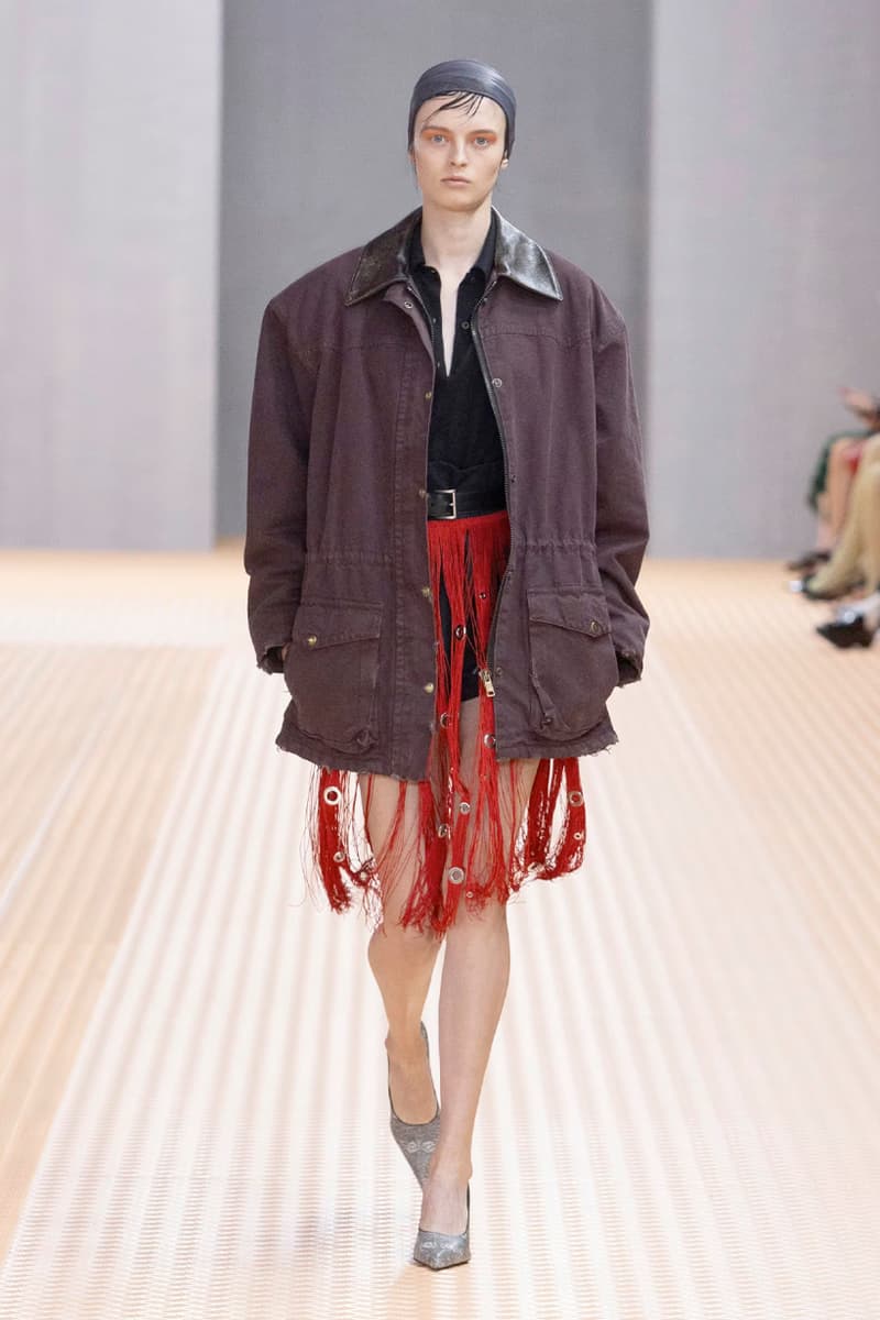 prada milan fashion week 2024 SS runway looks