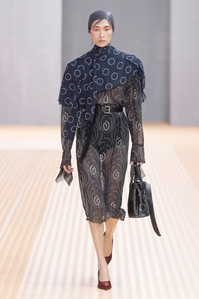 prada milan fashion week 2024 SS runway looks