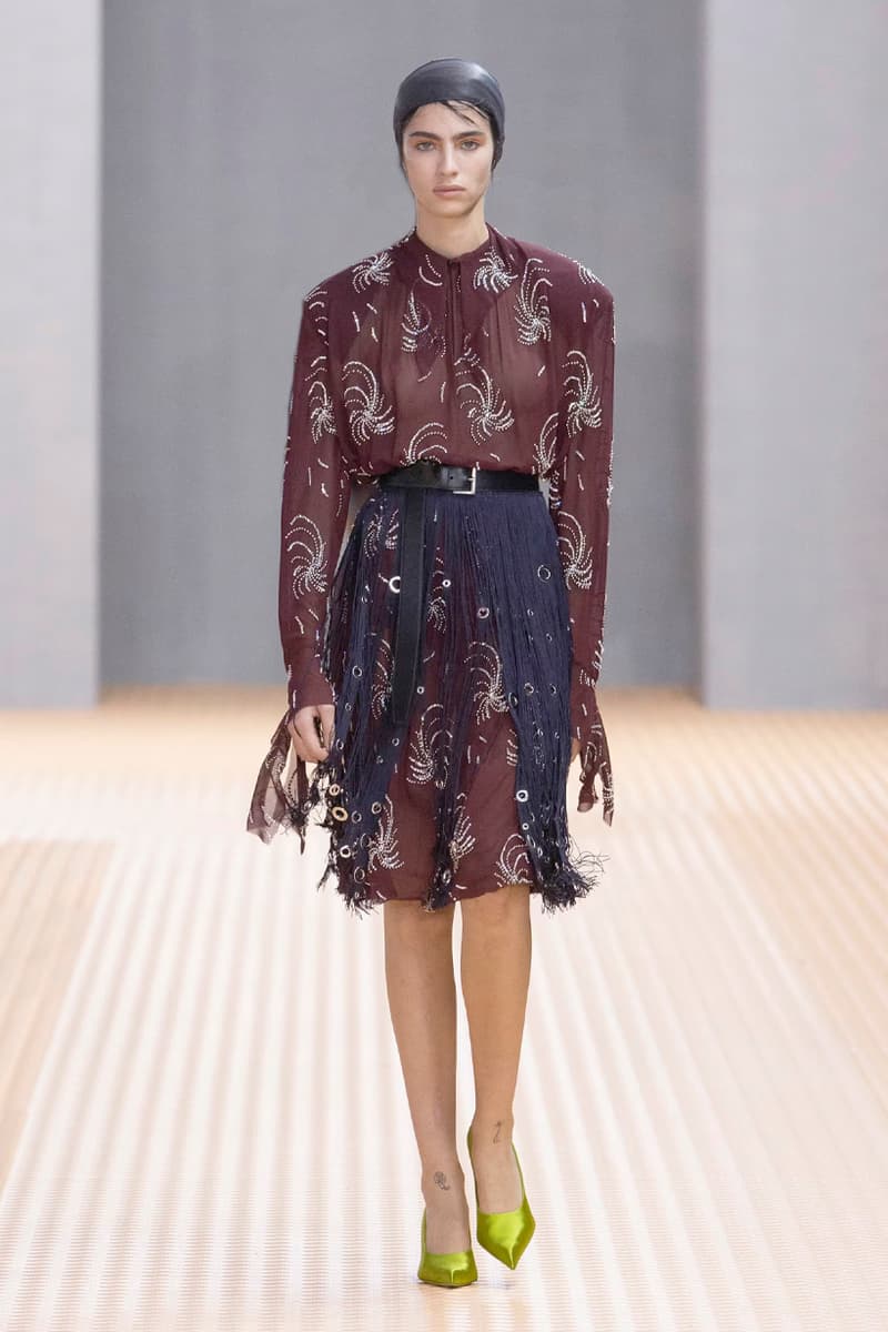 prada milan fashion week 2024 SS runway looks