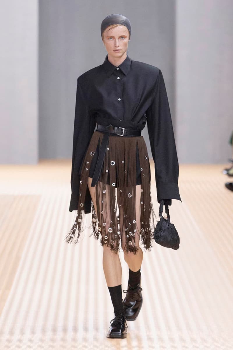 prada milan fashion week 2024 SS runway looks