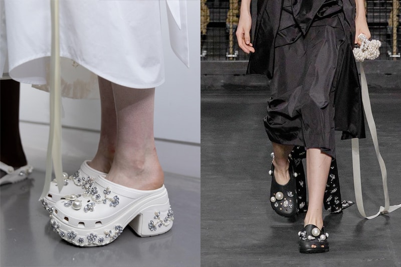 LFW 發現少女心:Simone Rocha 大秀上,鏡頭都被 Crocs 聯名鞋搶走了!