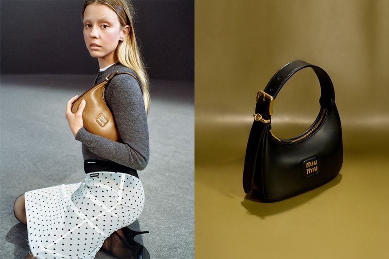 Miu Miu 半月 Hobo 包：不能錯過的小可愛，簡單百搭的時髦新寵！