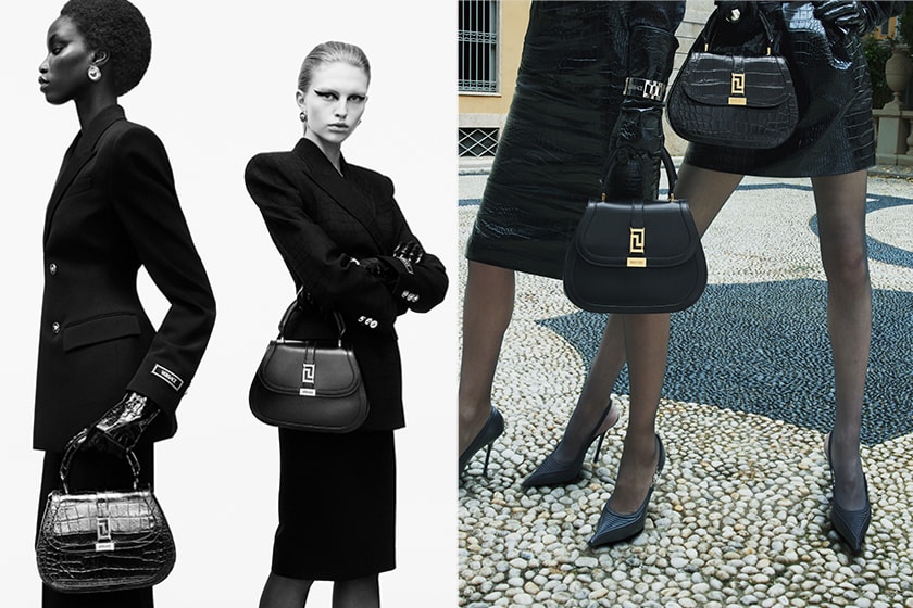 Versace Greca Goddess Top Handle 2023fw handbags