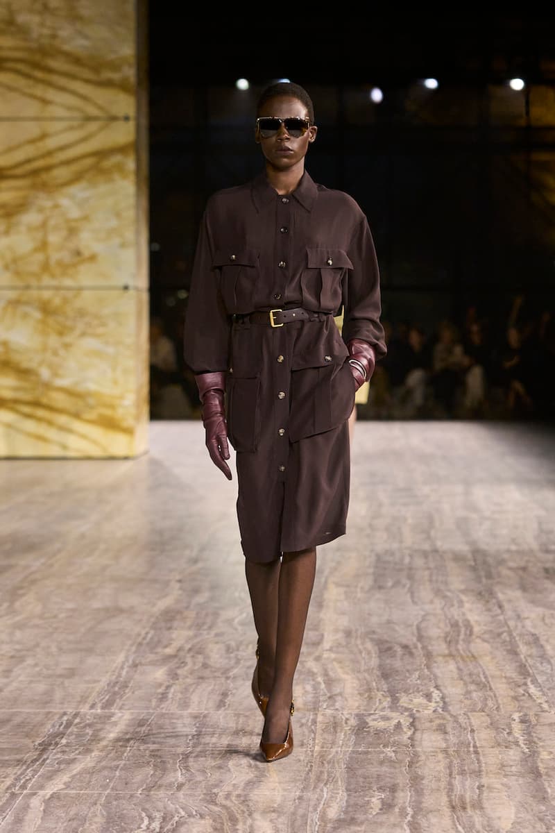 saint laurent 2024 ss paris fashion week looks details