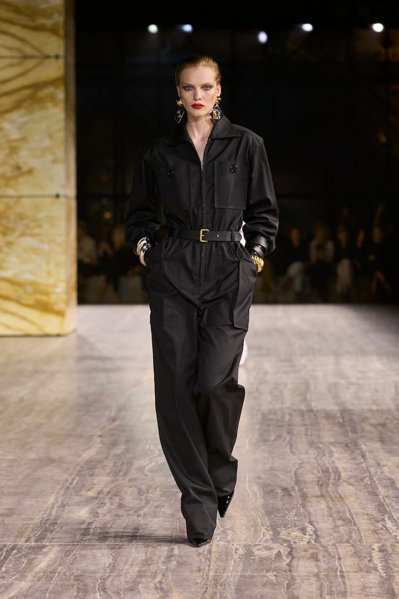 saint laurent 2024 ss paris fashion week looks details