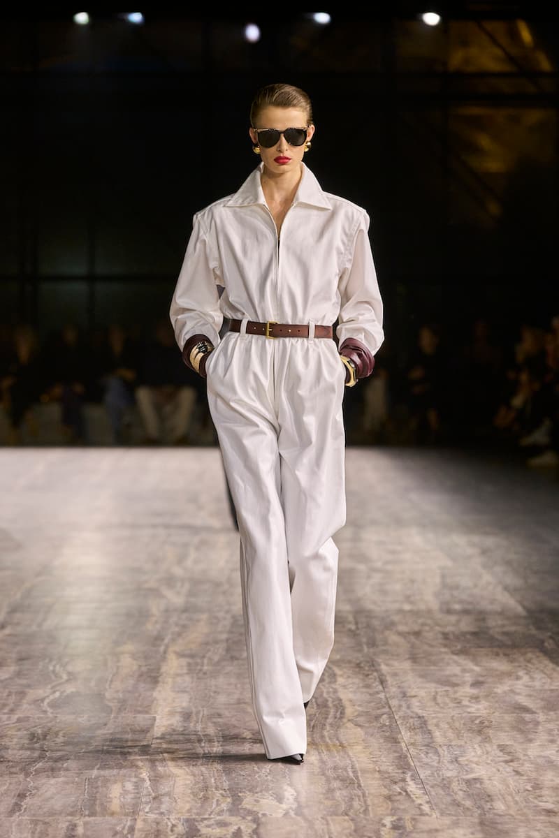 saint laurent 2024 ss paris fashion week looks details