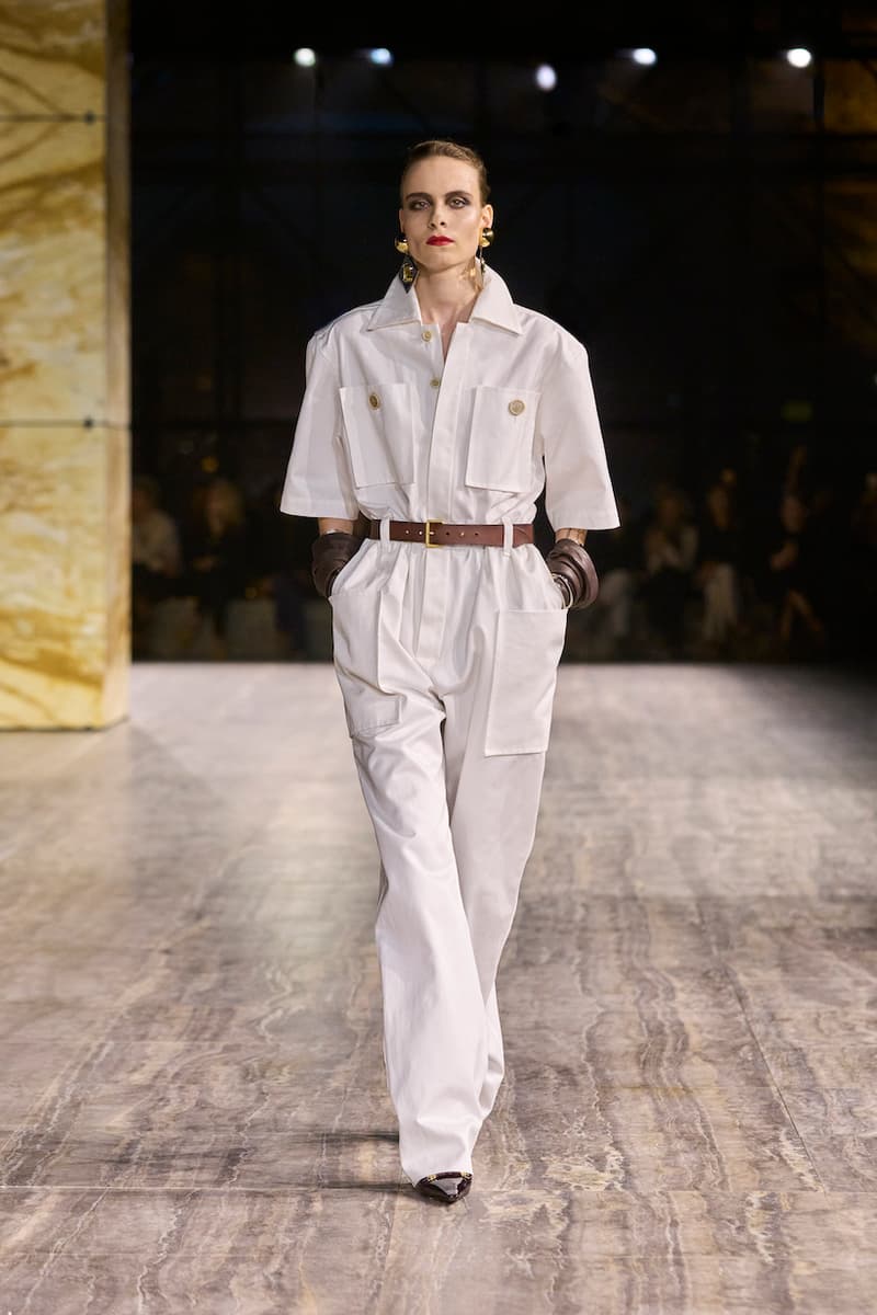 saint laurent 2024 ss paris fashion week looks details