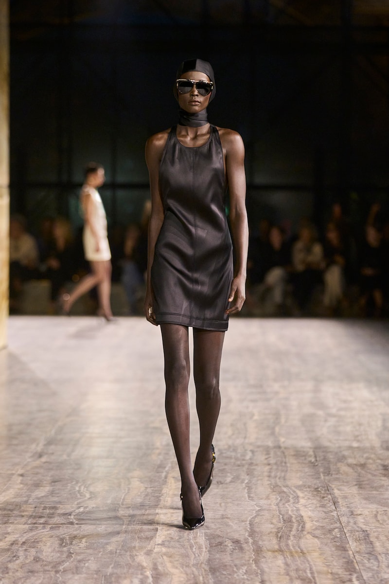 saint laurent 2024 ss paris fashion week looks details