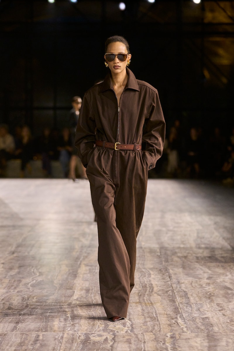 saint laurent 2024 ss paris fashion week looks details