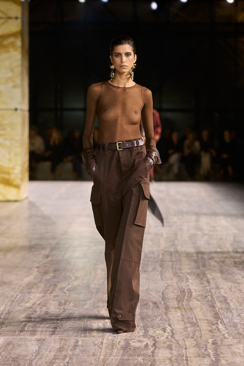 saint laurent 2024 ss paris fashion week looks details