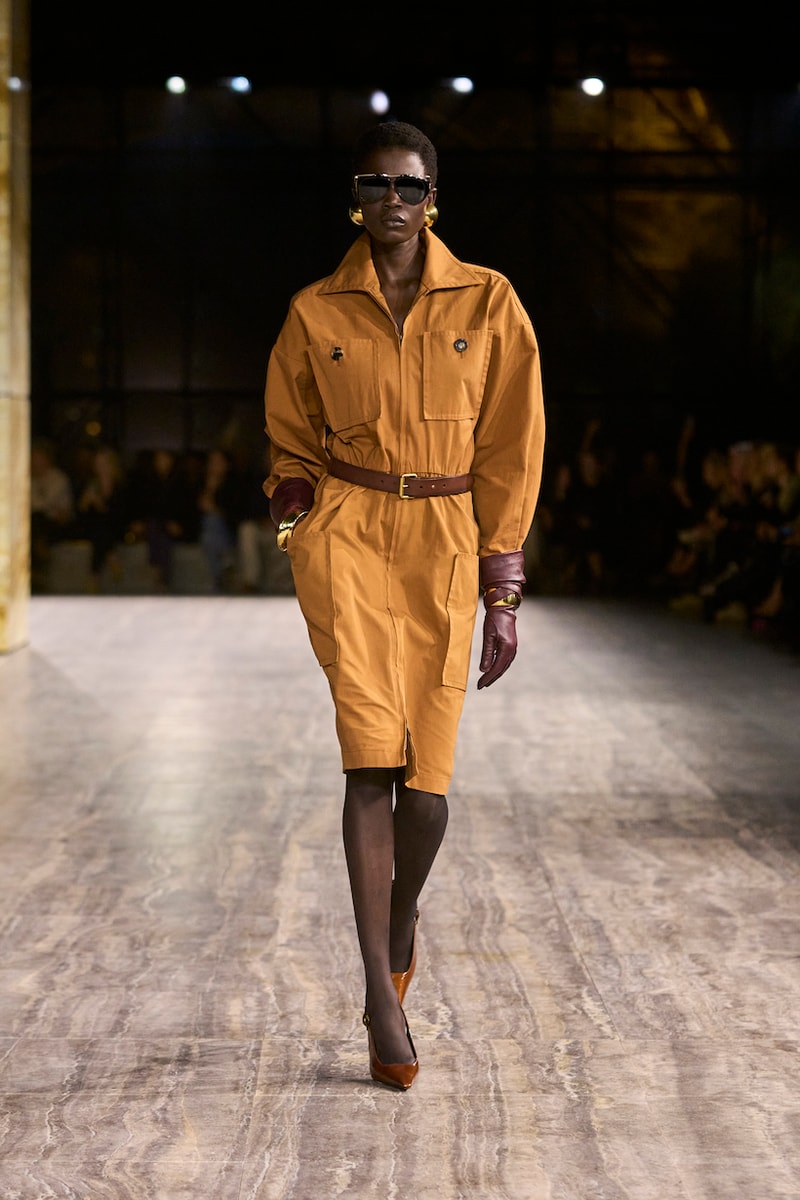 saint laurent 2024 ss paris fashion week looks details
