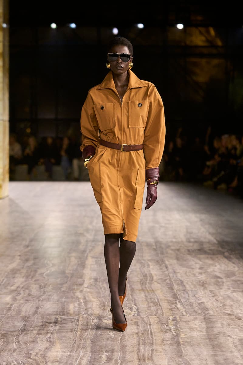 saint laurent 2024 ss paris fashion week looks details