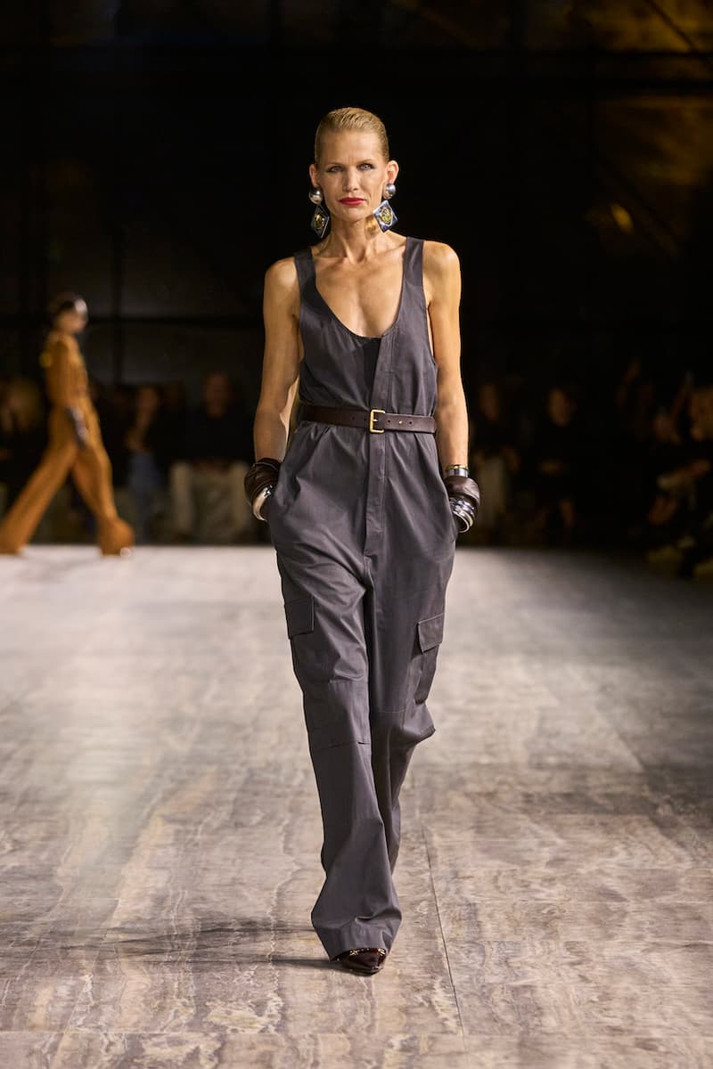 saint laurent 2024 ss paris fashion week looks details