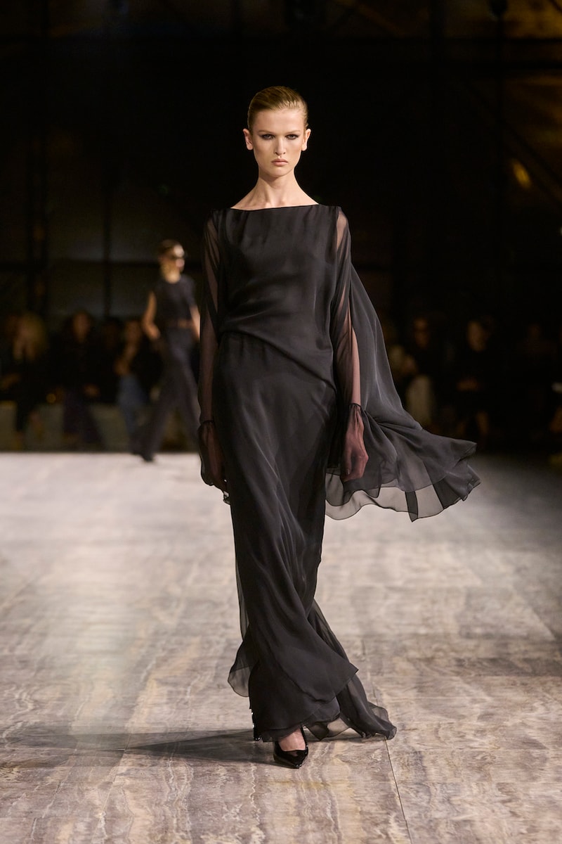 saint laurent 2024 ss paris fashion week looks details