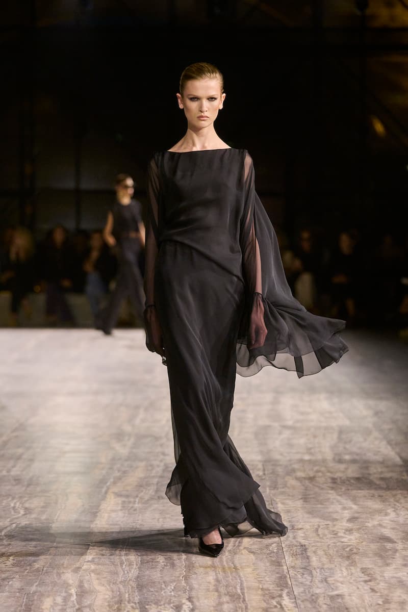 saint laurent 2024 ss paris fashion week looks details