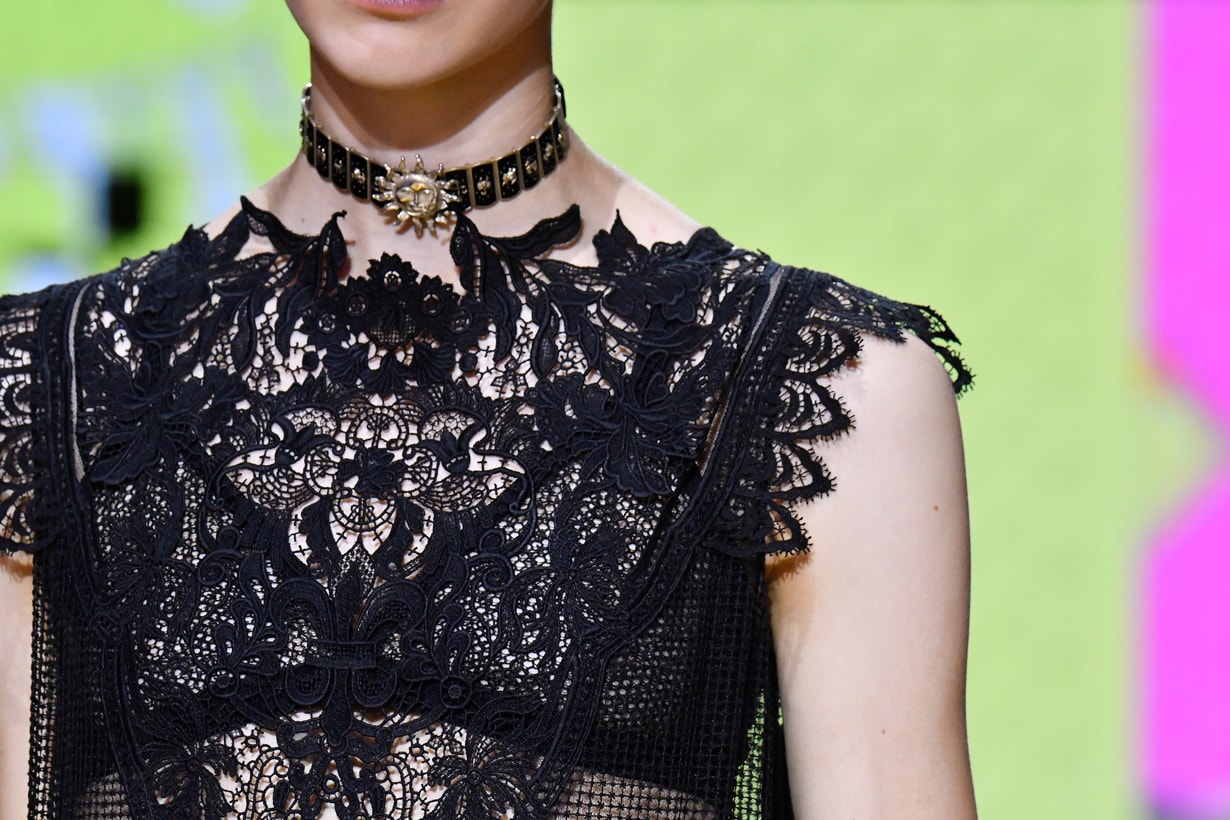 dior 2024 ss paris fashion show week looks set artist story