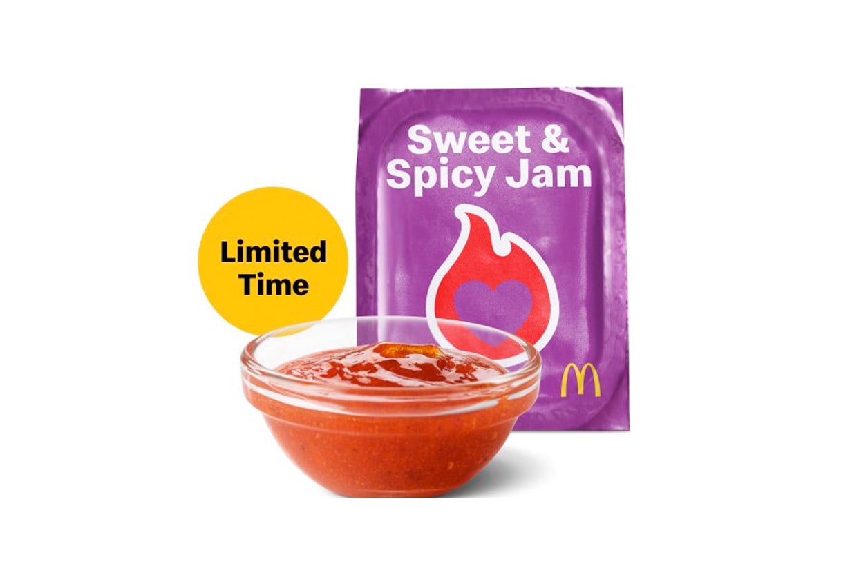 mcdonald's Sweet & Spicy Jam Sauce mambo limited flavor october