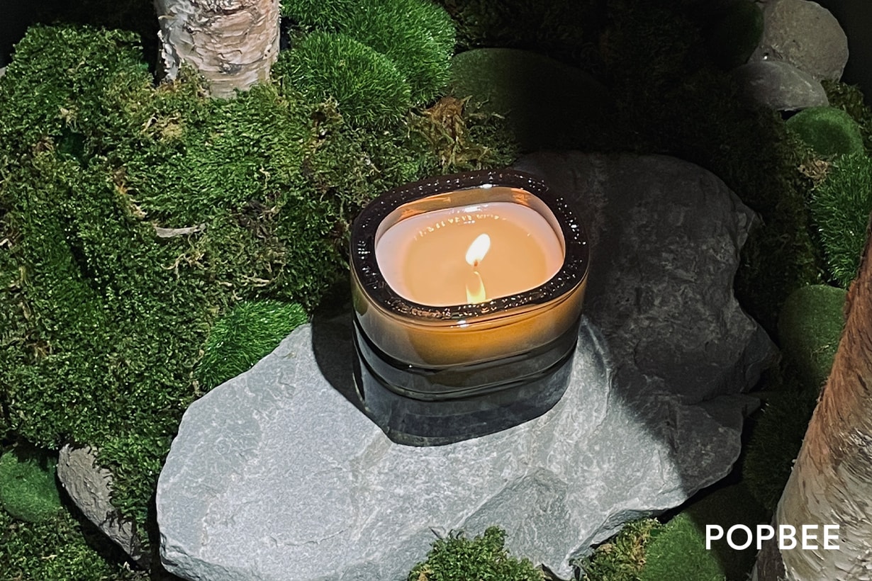 Les Mondes de Diptyque unboxing refill scented candle