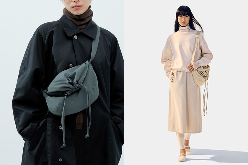 uniqlo U small Drawstring bag 2023 fw