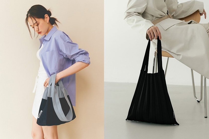 PLEATSMAMA PET Recycle Handbags Korean Brand