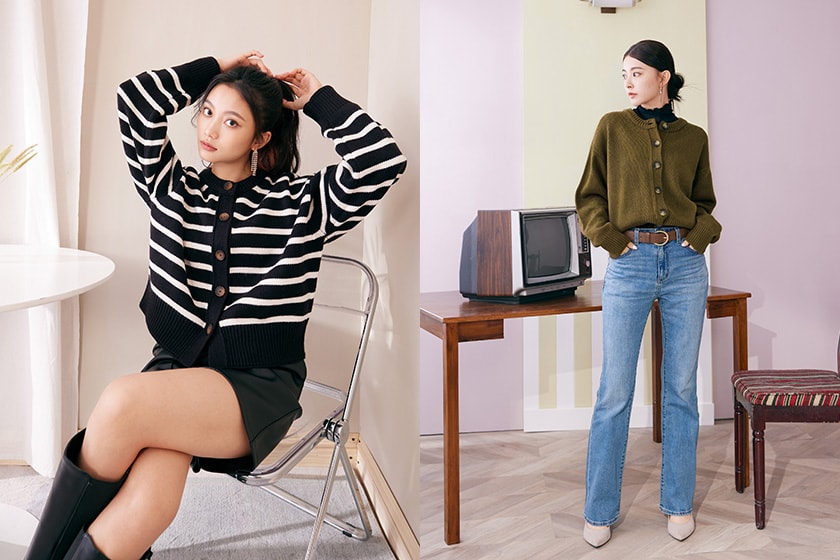 GU cardigan 2023 fall style idea