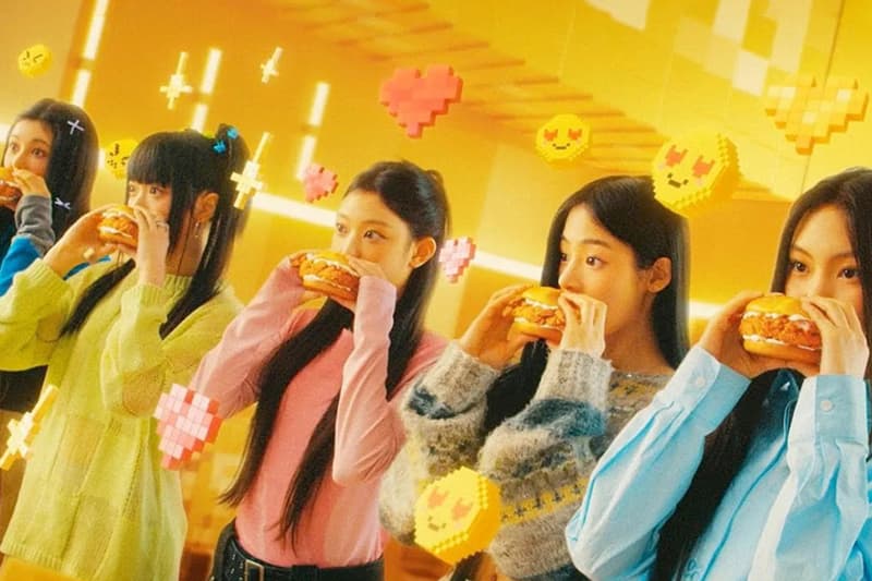 NewJeans X McDonalds taiwan release