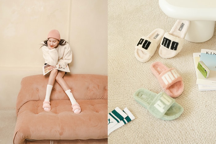 時髦女生都在敲碗:PUMA 最可愛毛毛暖拖鞋,陪你度過整個冬天!