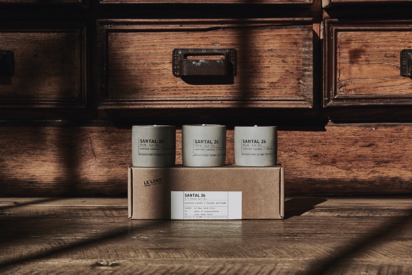 Le Labo Tote Bag Discovery Set Concrete Candle Scented candles