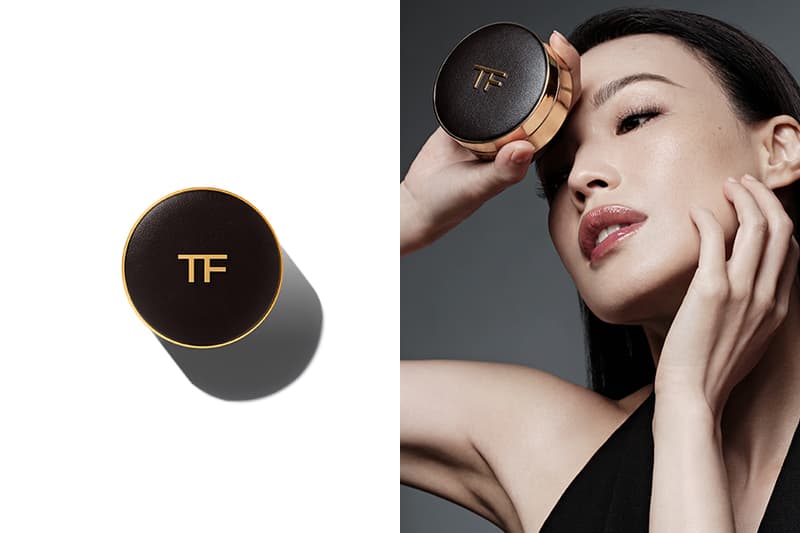 Tom Ford Beauty Cushion Foundation fashion show makeup