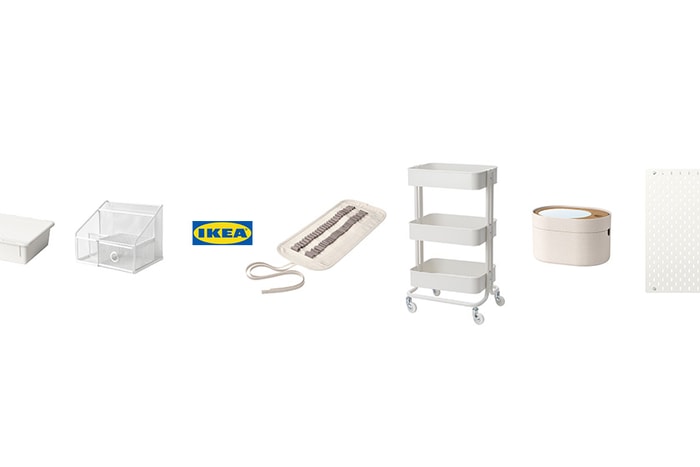 畫筆袋、儲物盒、推車 ... 一次整理 IKEA 被你錯過的 10+ 彩妝品收納好物！