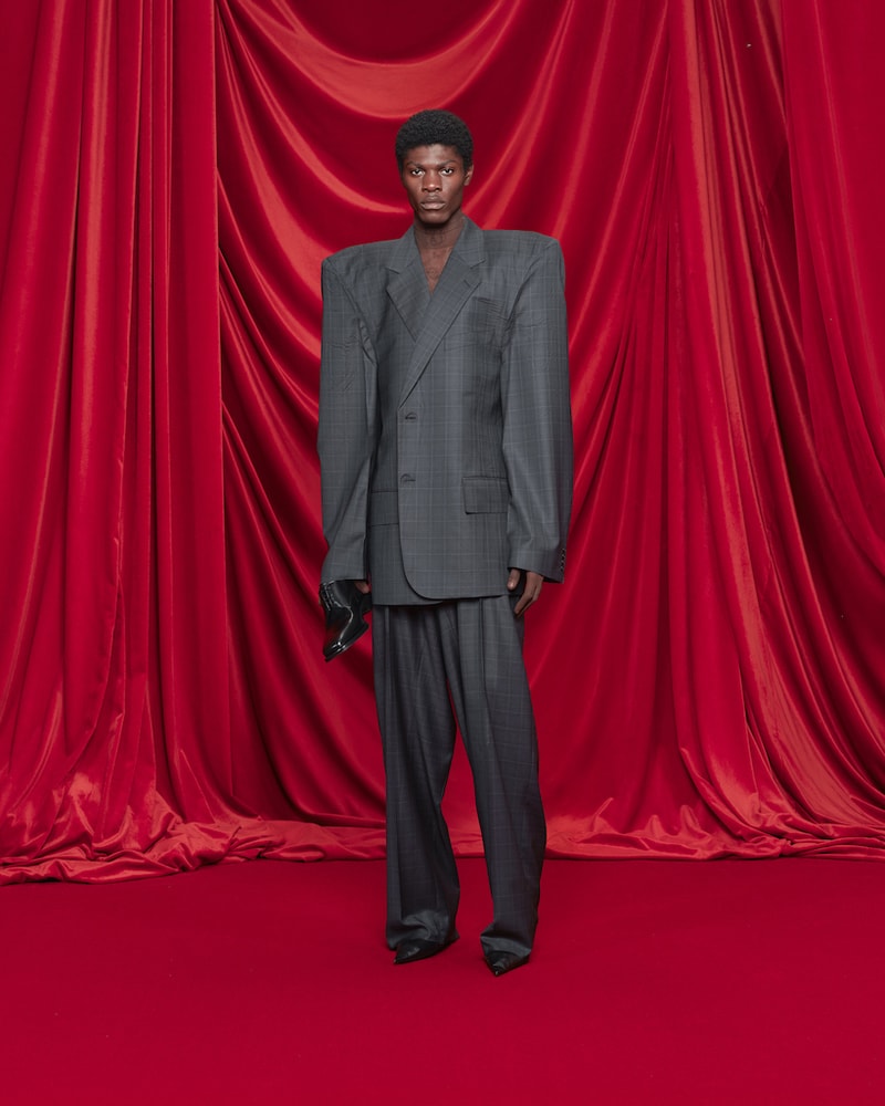 balecnciaga paris fashion week 2024 ss runway show personal details acc