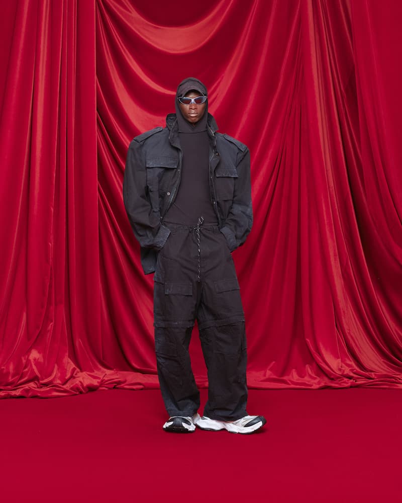 balecnciaga paris fashion week 2024 ss runway show personal details acc