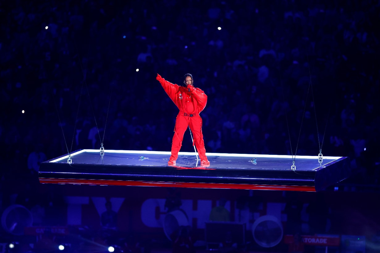 Rihanna Super Bowl Loewe Jumpsuit 