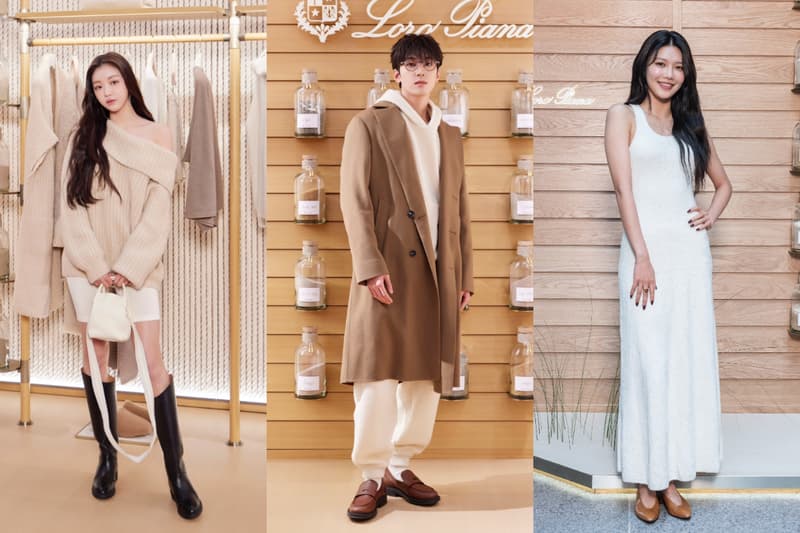 Loro Piana Cocooning系列 韓國 台灣 SEVENTEEN 圓佑 OH MY GIRL YooA 李智雅 少女時代 崔秀英 劉以豪 FW23 Quiet Luxury