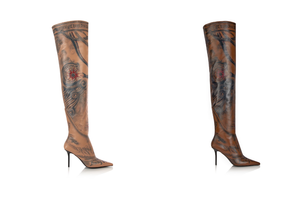 Jimmy Choo Jean Paul Gaultier 聯乘系列 Crossover 高跟鞋 長靴期 Boots