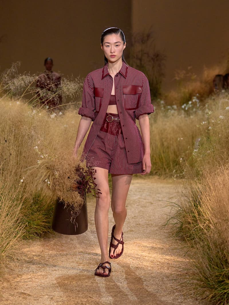 Hermès paris runway 2024 ss fashion week looks details