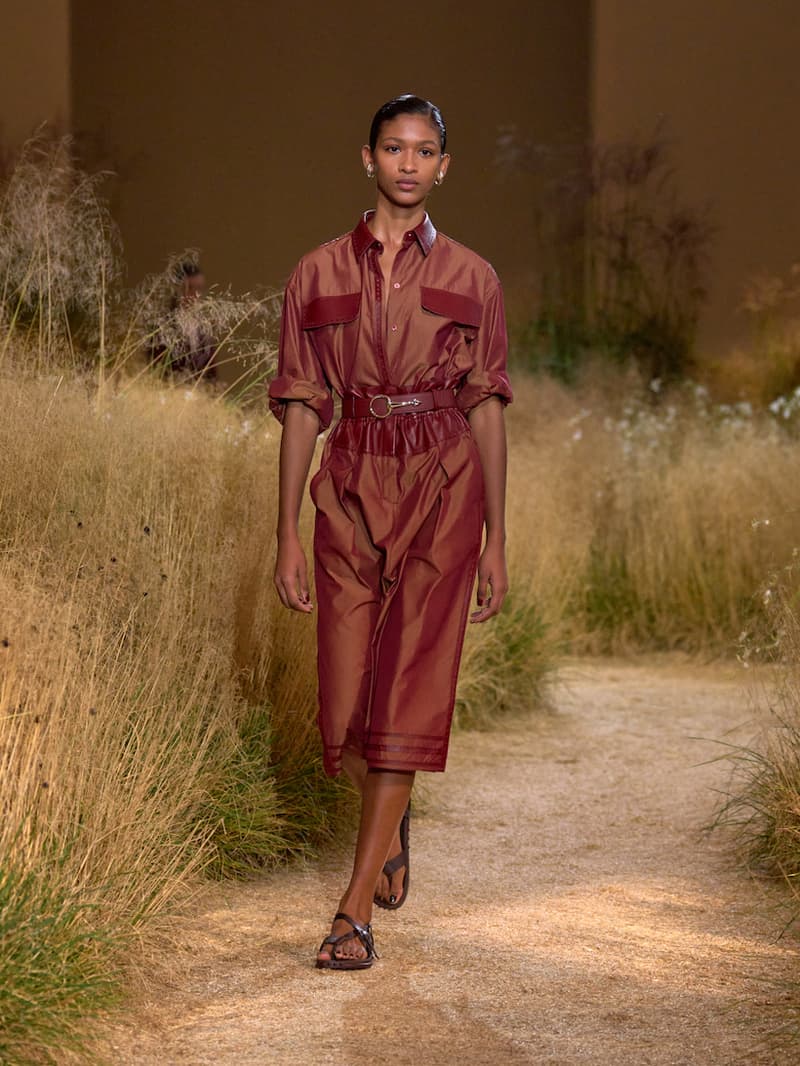 Hermès paris runway 2024 ss fashion week looks details