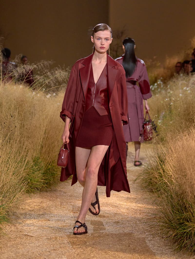 Hermès paris runway 2024 ss fashion week looks details