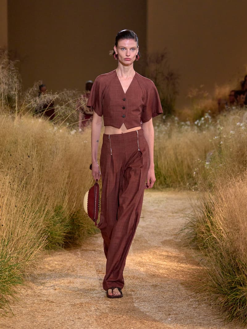 Hermès paris runway 2024 ss fashion week looks details