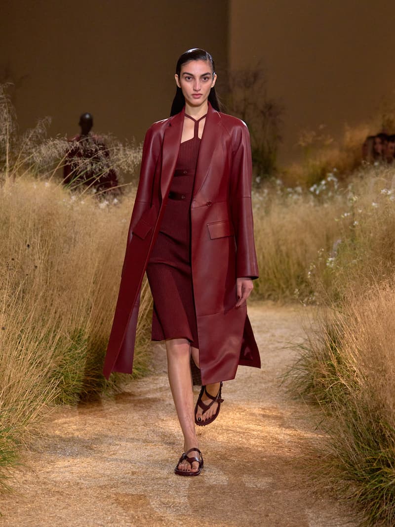 Hermès paris runway 2024 ss fashion week looks details
