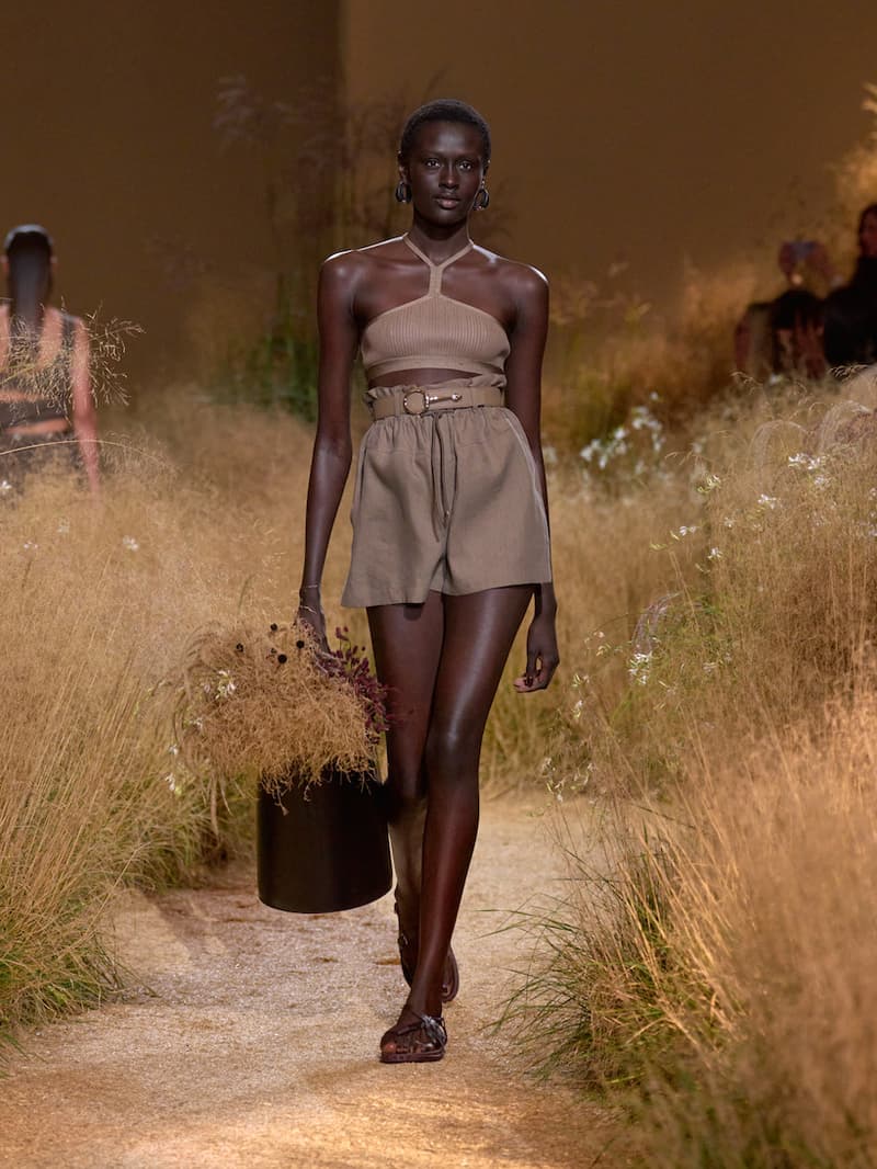 Hermès paris runway 2024 ss fashion week looks details