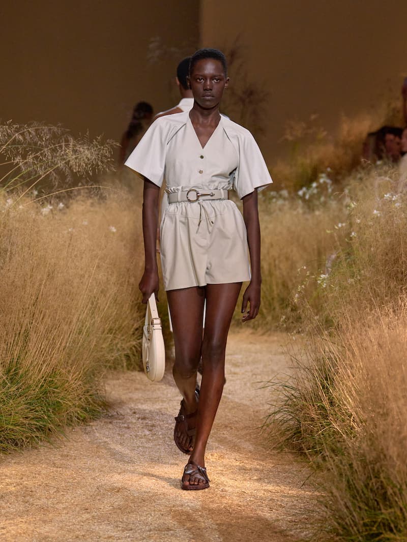 Hermès paris runway 2024 ss fashion week looks details