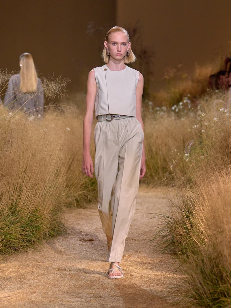 Hermès paris runway 2024 ss fashion week looks details