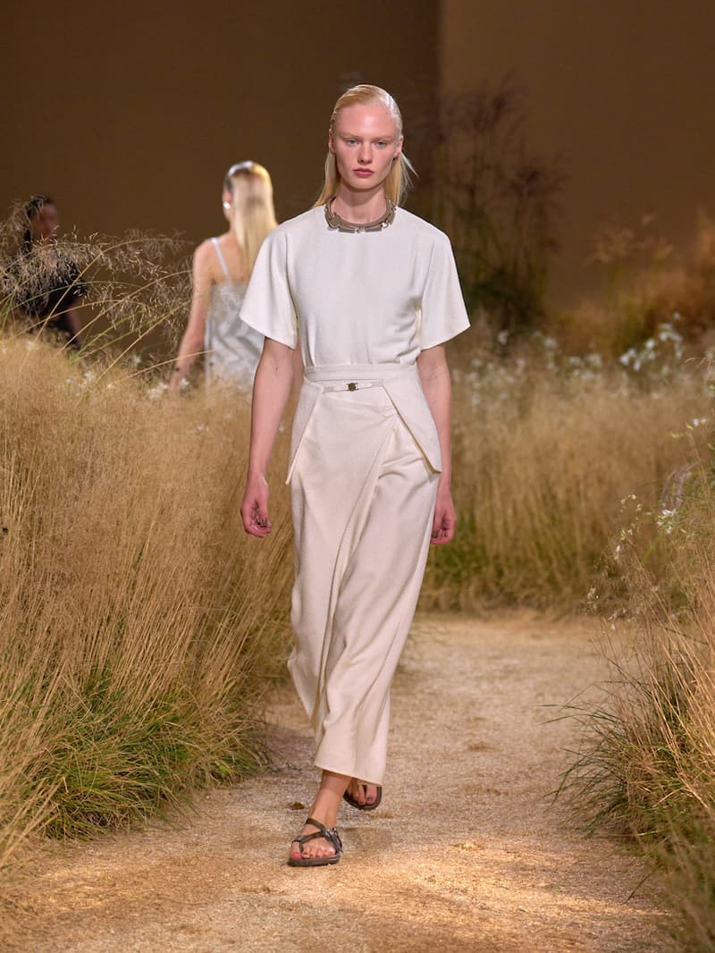 Hermès paris runway 2024 ss fashion week looks details