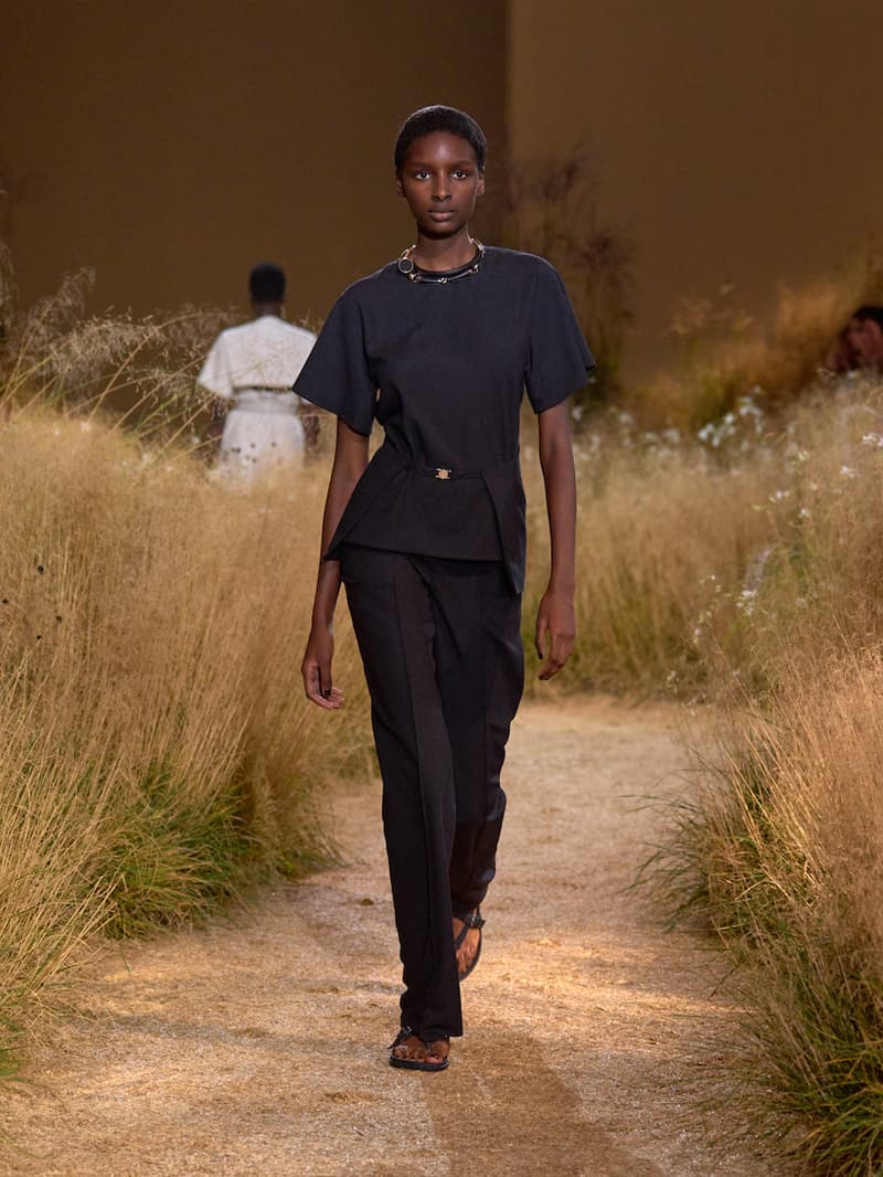 Hermès paris runway 2024 ss fashion week looks details