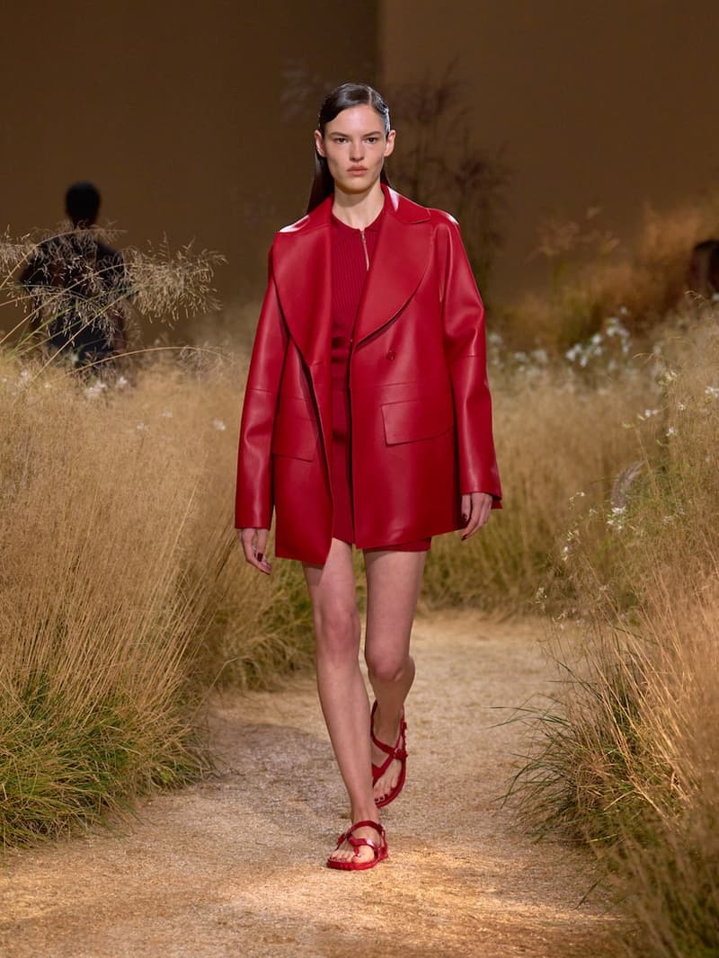 Hermès paris runway 2024 ss fashion week looks details