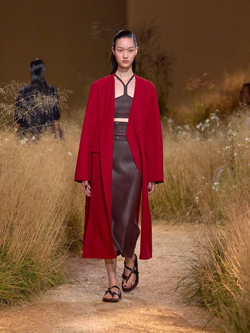 Hermès paris runway 2024 ss fashion week looks details