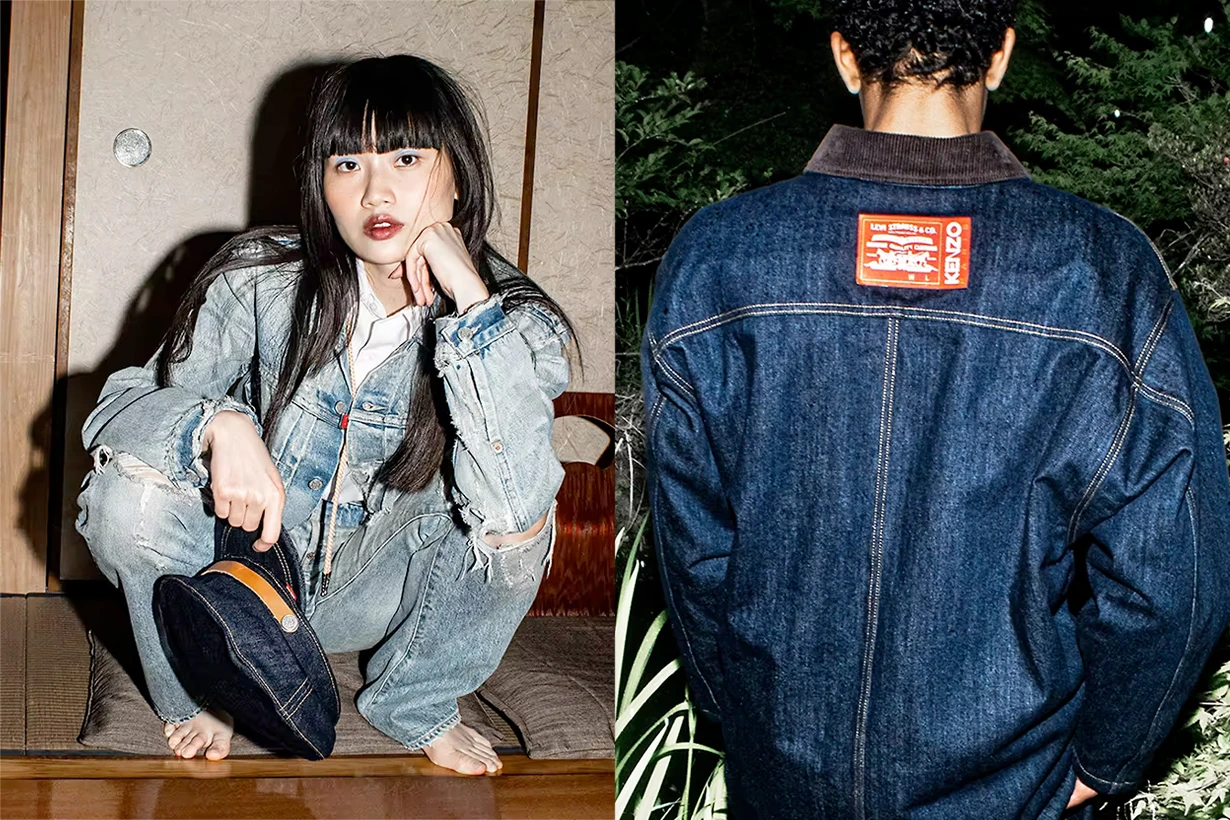 kenzo levi's collabration nigo release capsule collection