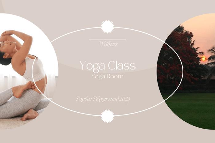 Popbee Playground 會員活動報名:夕陽西下,在草地上來一場療癒瑜珈!