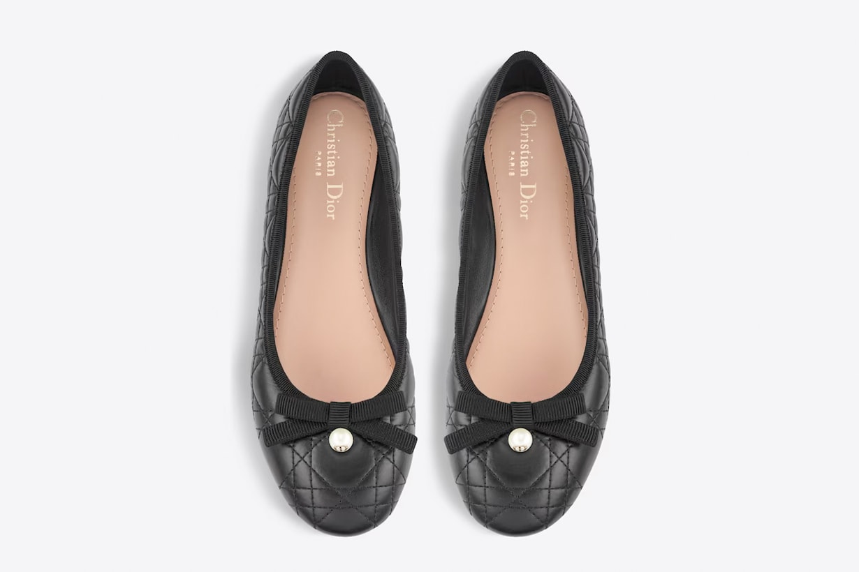dior ballet flats Tribales Cannage 2024 cruise new shoes
